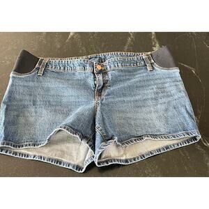 Isabel Maternity Jean Shorts 14 midishorts